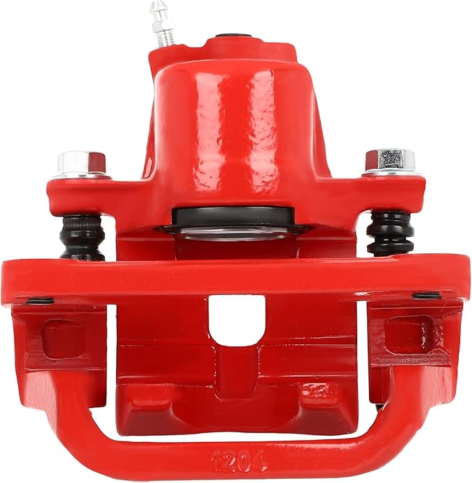 SCITOO Rear Right Brake Caliper With Bracket 19B3276 Red Compatible For Toyota For Sequoia 2008-2017 For Toyota For Tundra 2007-2017