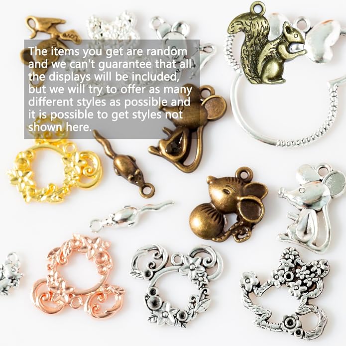 stino 100g Metal Pendant Charms - Image 5