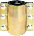 Water Pipe Repair Clamp for 2 inch Pipe(OD of Applied Pipe 2.37 inch),Leak Sealer for Pipes and Plumbing,Length 4.72 inch,Suitable for PE/PPR/Steel/Iron Pipe,Bronze