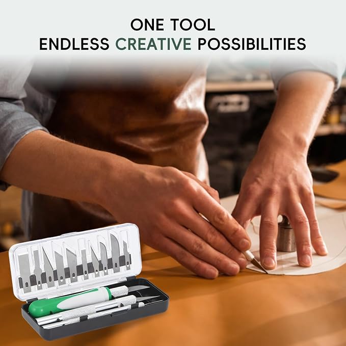 16 Pcs Professional Craft Knife Set, Precision Craft Knife - Image 5