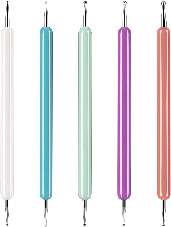 5 Pcs Pattern Tracing Stylus, Ball Embossing Stylus by Coyaho