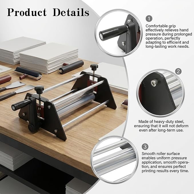 Printing Press, Basic Etching Machine, Professional Printing Machine - Image 6