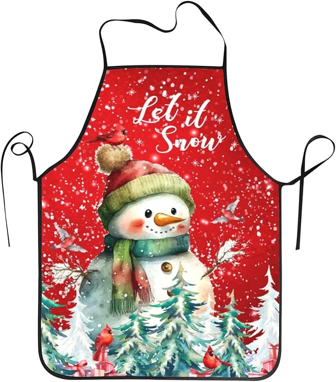 Apron Cooking Chef Work Shop Women Men Baking Decorations Painting Bbq Grilling by Unknown