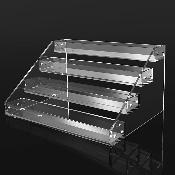 AISIDERK 12" Acrylic Riser Display Stands by AISIDERK