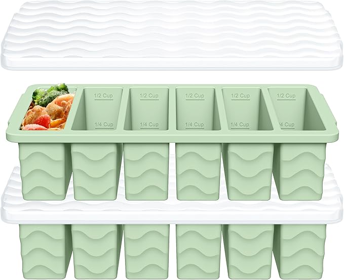 1/2 Cup Silicone Freezer Molds by Aopigavi