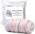 Wool Roving 7.02oz Colored Natural Needle Felting Wool Bulk by yizzvb
