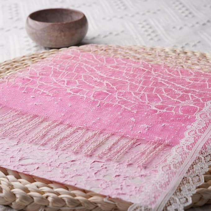 15Pcs Handmade Scrapbook Art Craft Textured Paper Colorful A5 sheet Mesh - Image 5