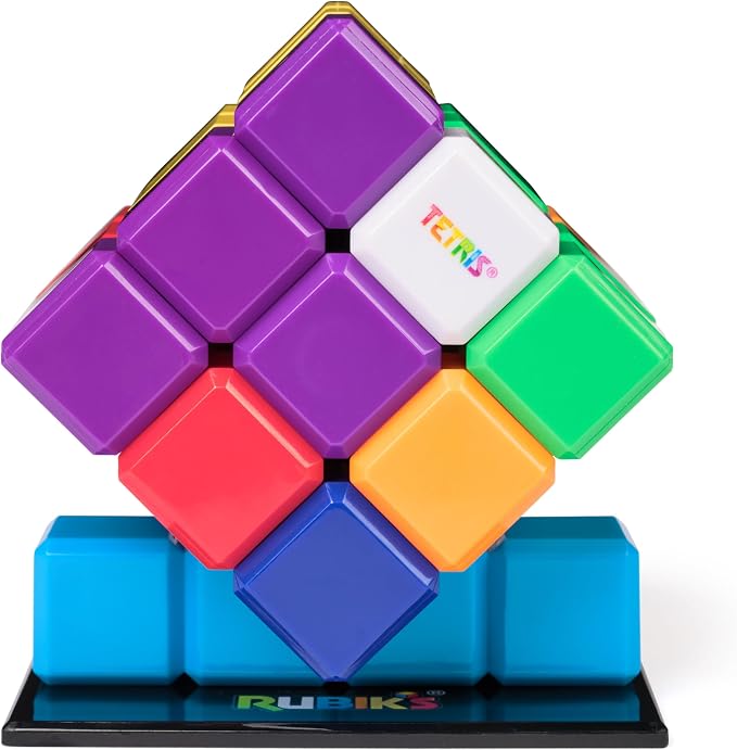 Rubik's Cube Tetris Edition 3x3 Cube Shapeshifting Puzzle Game Brain Teaser - Image 4