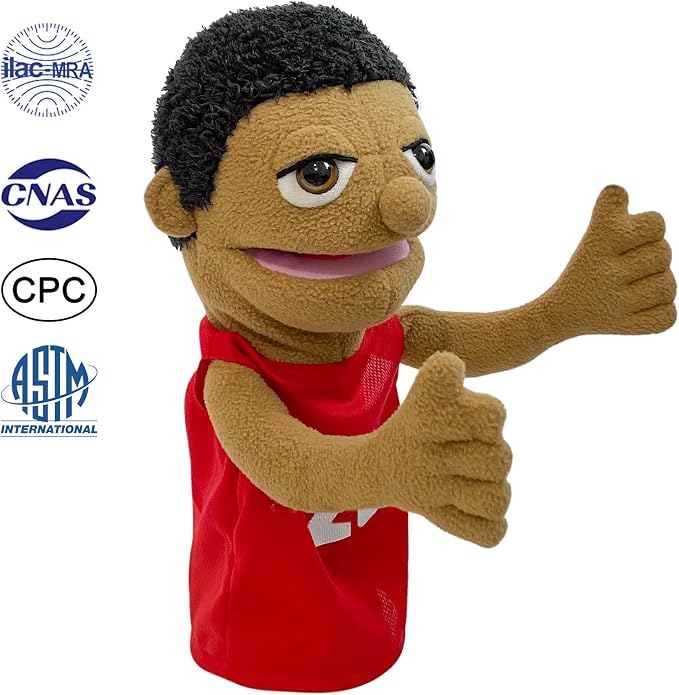 16"Puppets Entriloquist Pupp et, Hand Puppets - Image 2