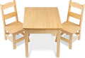 Melissa & Doug Solid Wood Kids Table and Chairs by Unknown
