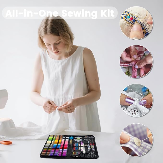 HYHJMISTY Sewing kit, Needle and Thread Kit - Image 8