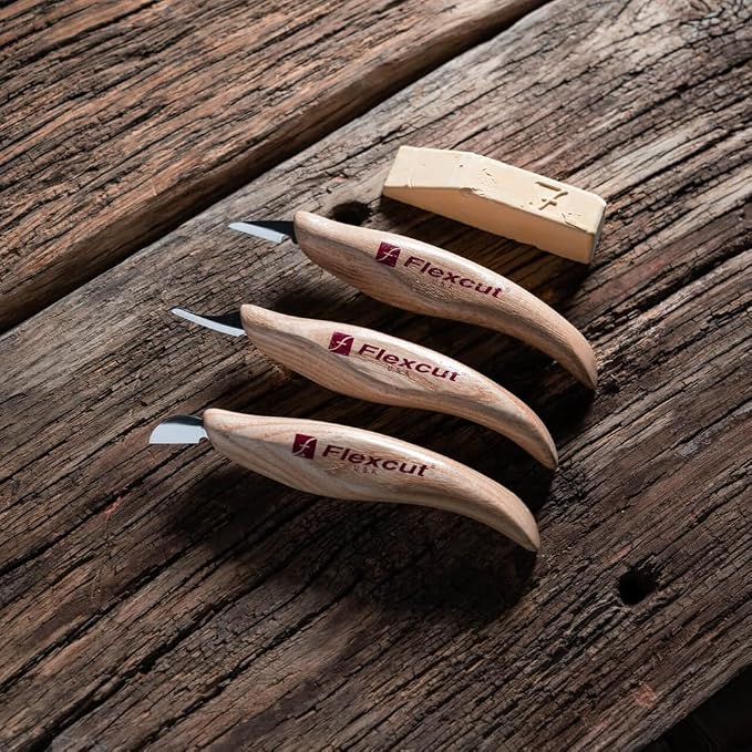 Flexcut Wood Carving Set | Detail Knife Set, - Image 3