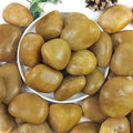YISZM 10lbs Yellow River Rocks, 2-3 Inch Natural Pebbles by YISZM-ForYourNaturalLife