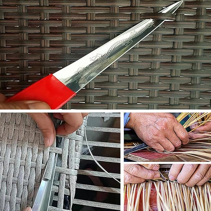 Wicker Weaving Tool, Stainless Steel - Image 3