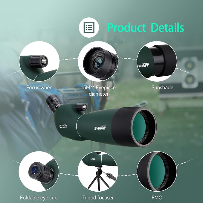 SVBONY SV28 Spotting Scopes - Image 8