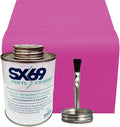 SX 69 Vinyl Repair Kit | Inflatable Bounce House Repair Kit | Includes 8 Ounce Adhesive and Vinyl Roll | for Flexible, Waterproof Repairs of Tears, Punctures, and Holes