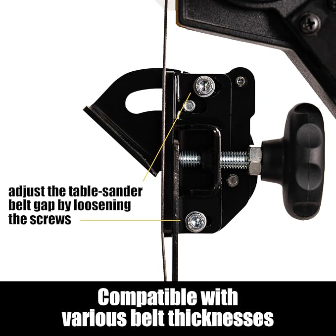 Knife Sharpening Angle Guide for 1 x 30 inch Belt sander, Edege Leading & Trailing, 10-45 Degree Angle Guide, KSAG1