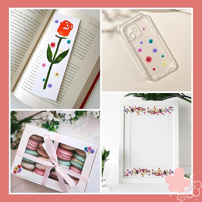 300 PCS Mini Dried Flowers for Resin, Small Dried Flowers for Crafts, - Image 4