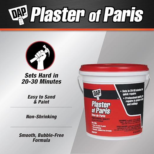 DAP Plaster of Paris, 8 Lb Tub - Image 2