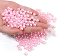 500pcs Pink 8mm Pearl Beads by chuyau