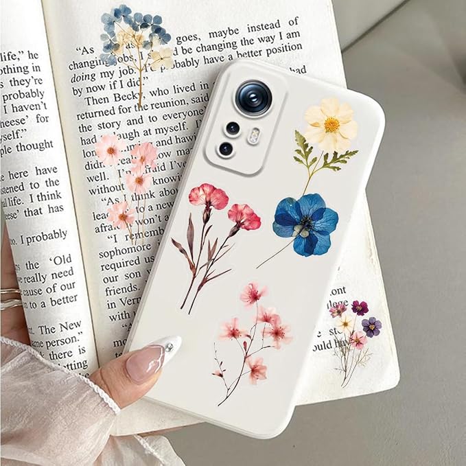 100PCS Transparent Flora Scrapbook Stickers, Vintage Aesthetic Flowers Sticker - Image 7