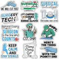MAIANEY Surgical Tech Sticker Pack – Funny Medical Scrub Stickers by Maianey