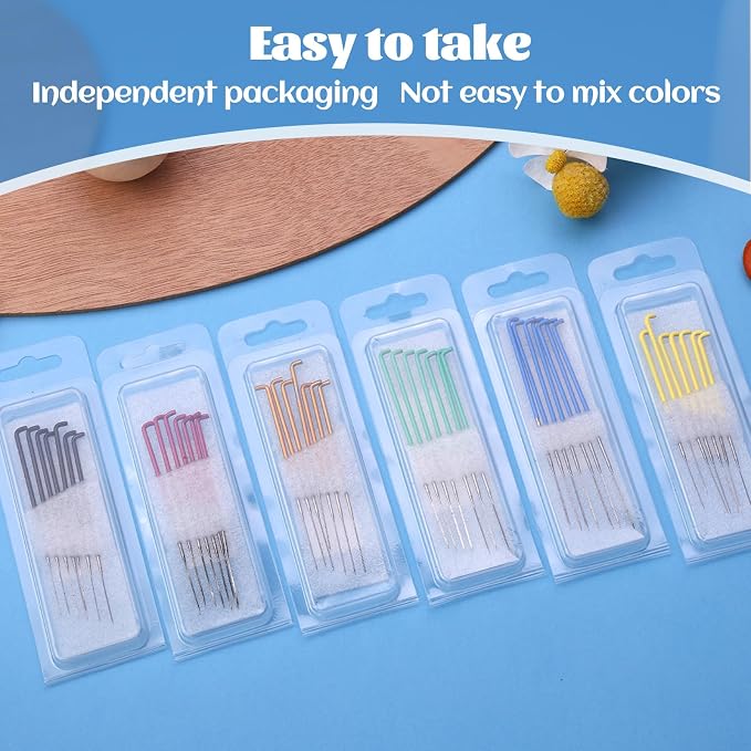 Mayboos 42 Pcs Needle Felting Needles, Wool Felting Supplies - Image 6
