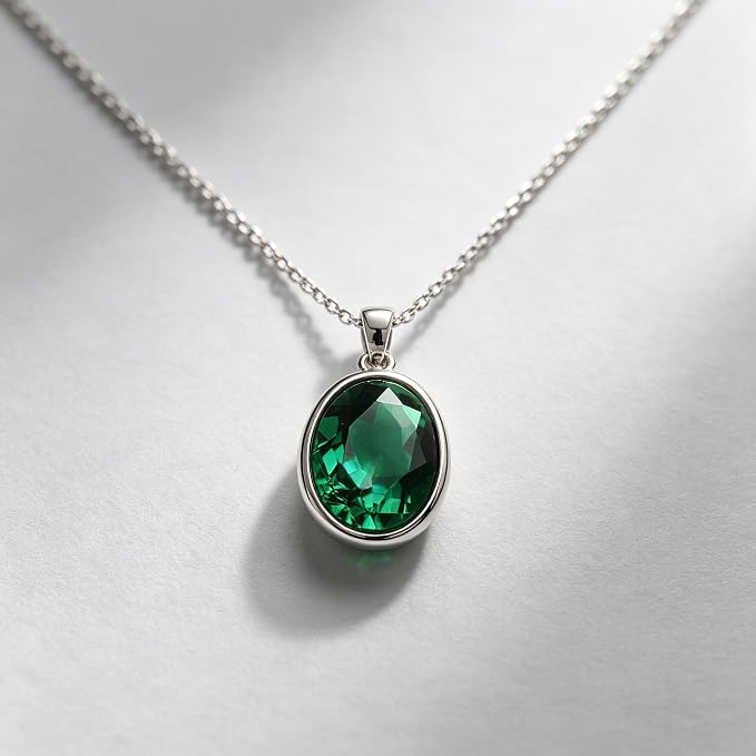 Emerald Green Color Cubic Zirconia Loose Beads Unset - Image 9