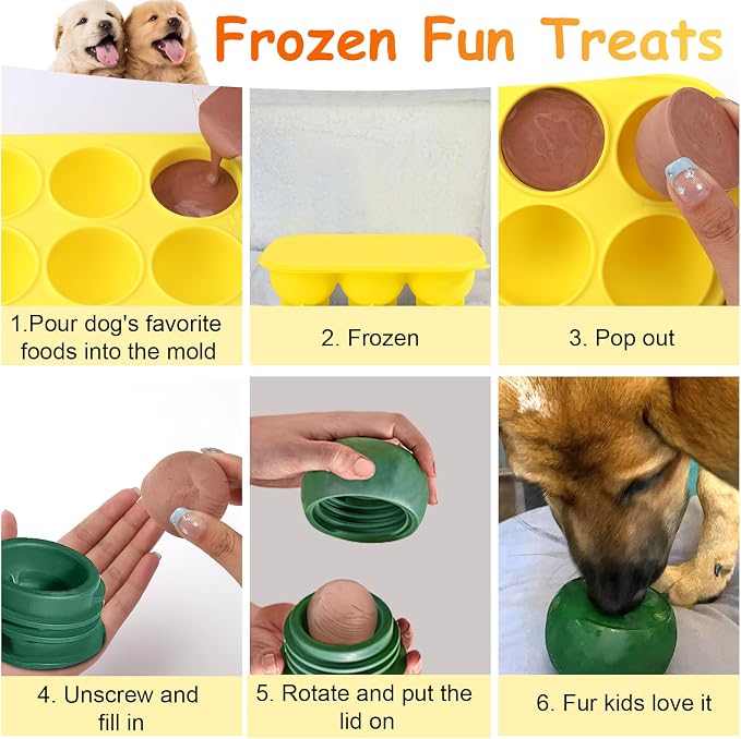 BABORUI 6 Cavities Dog Treat Molds - Image 5
