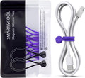 SMART&COOL Reusable Silicone Magnetic Cable Ties by SMARTCOOL