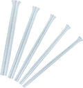 Spring Tubing Benders Kit for Pipe O.D. 1/4", 5/16", 3/8", 1/2", and 5/8", Tube Bender Set for Copper, Aluminum and Thin Wall Steel Tubing, 7.9" / 200mm Length, Pack of 5