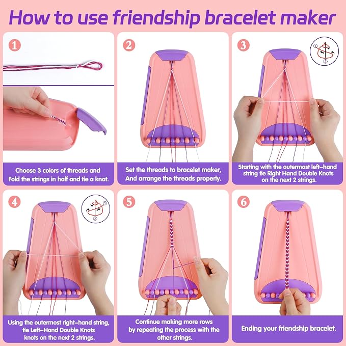 Maynacs Friendship Bracelet Making Kit - Image 6