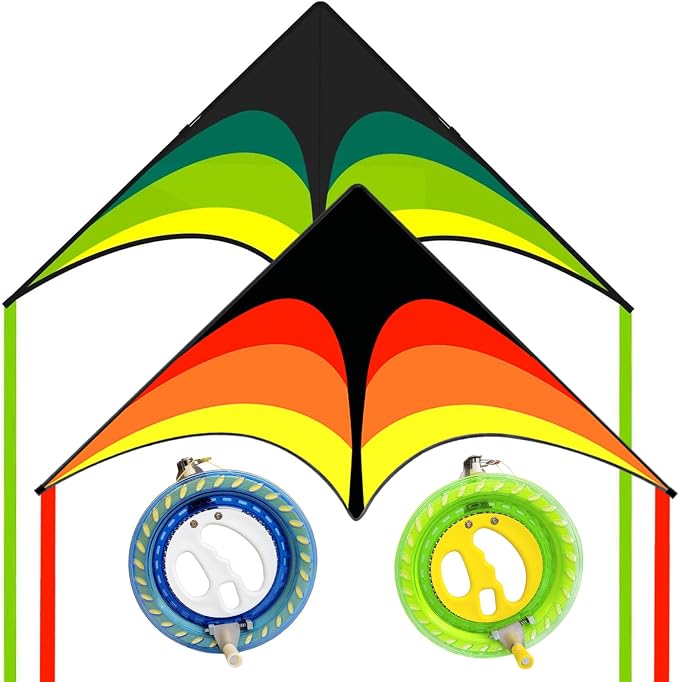 Large Single Line Beach Kite for Adults by Kaiciuss