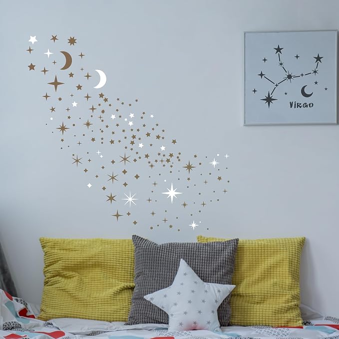Keluna Star Stencils for Wall Decor - Image 4