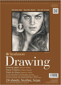 Strathmore Medium Drawing Spiral Paper Pad 11"X14"-24 Sheets -400500 by StrathmorePaper