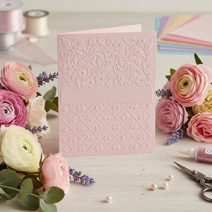 Yuanchu 3D Plastic Embossing Folder Template - Image 5