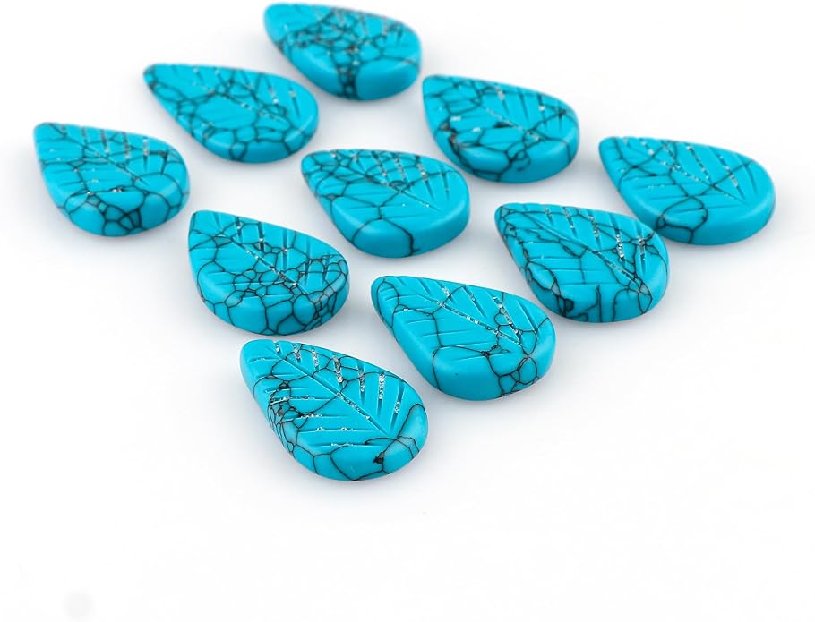 10pcs, Natural Gemstone Cabochon, Wholesale Assorted Flatback Crystals - Image 3