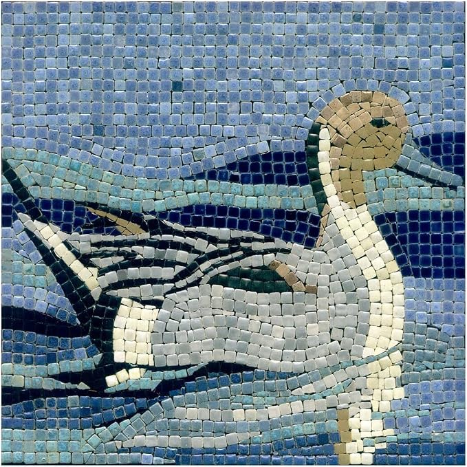 Beginner Mosaic Kit, Square 7inch Duck by ALEA+Mosaic