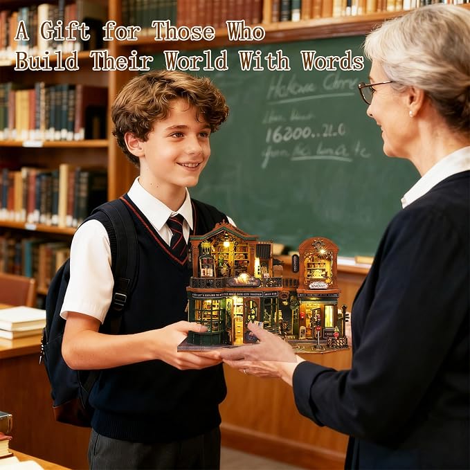 OZJAY Miniature House Kit, Mini House Building Kit - Image 8