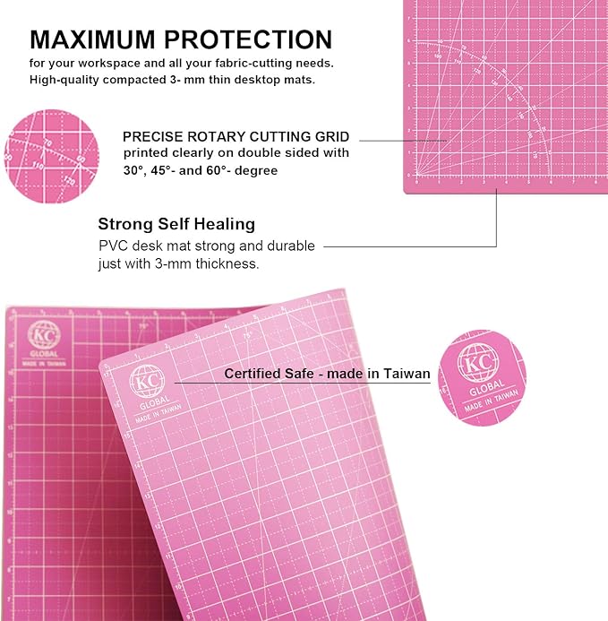 KC GLOBAL A4 Self-Healing Cutting Mat - Image 3