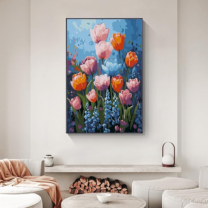 Yezavesu Framed Paint by Numbers Kit - Image 6