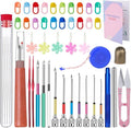 Punch Needle, 43 Pieces Punch Needle Tool and Instructions by Jnenery