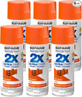 Rust-Oleum Painter's Touch 2X Ultra Cover Spray Paint, Satin Fire Orange | by Rust-Oleum