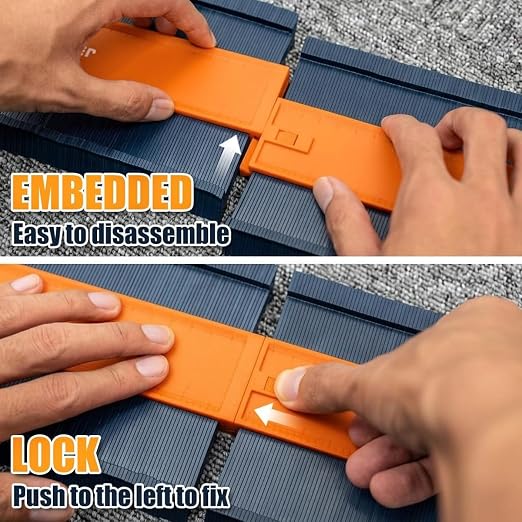 Saker Connection Profile Gauge-Adjustable Lock -Precisely Copy Irregular Shape - Image 3