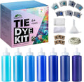 Tie Dye Kit - 7 Blue Shades Tie Dye Kits by MojiDecor