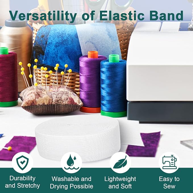 Airisoer 3/2 Inch Inch Elastic Band - Image 5