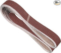 20 Pcs Sanding Belts 2 x 72 Inch 40 Grit Aluminum Oxide Abrasive Sandpaper for Belt Sander Metal Grinding Wood Working Weld Rust Removal