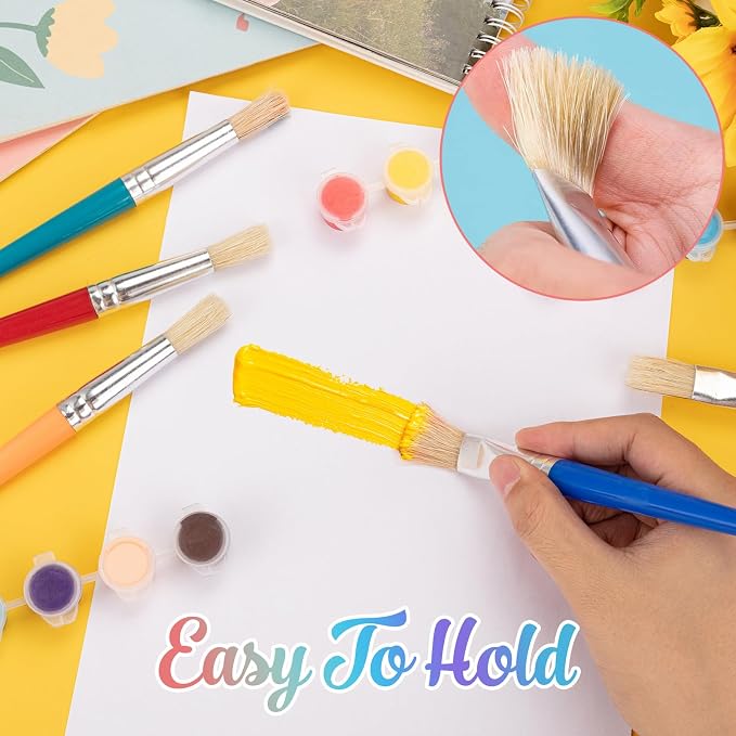 Paint Brushes for Kids, Washable Paint - Image 6