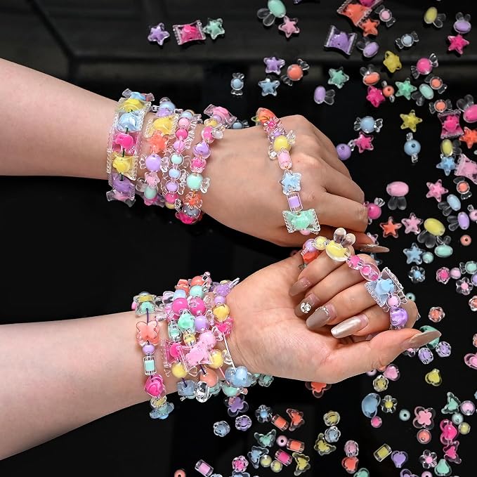200+ pcs Candy Bulk Assorted Cute Kandi Beads - Image 6