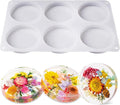 LET'S RESIN Extra Deep Resin Coaster Molds Silicone, 4 Inches Large 6 Cavity by LETSRESIN
